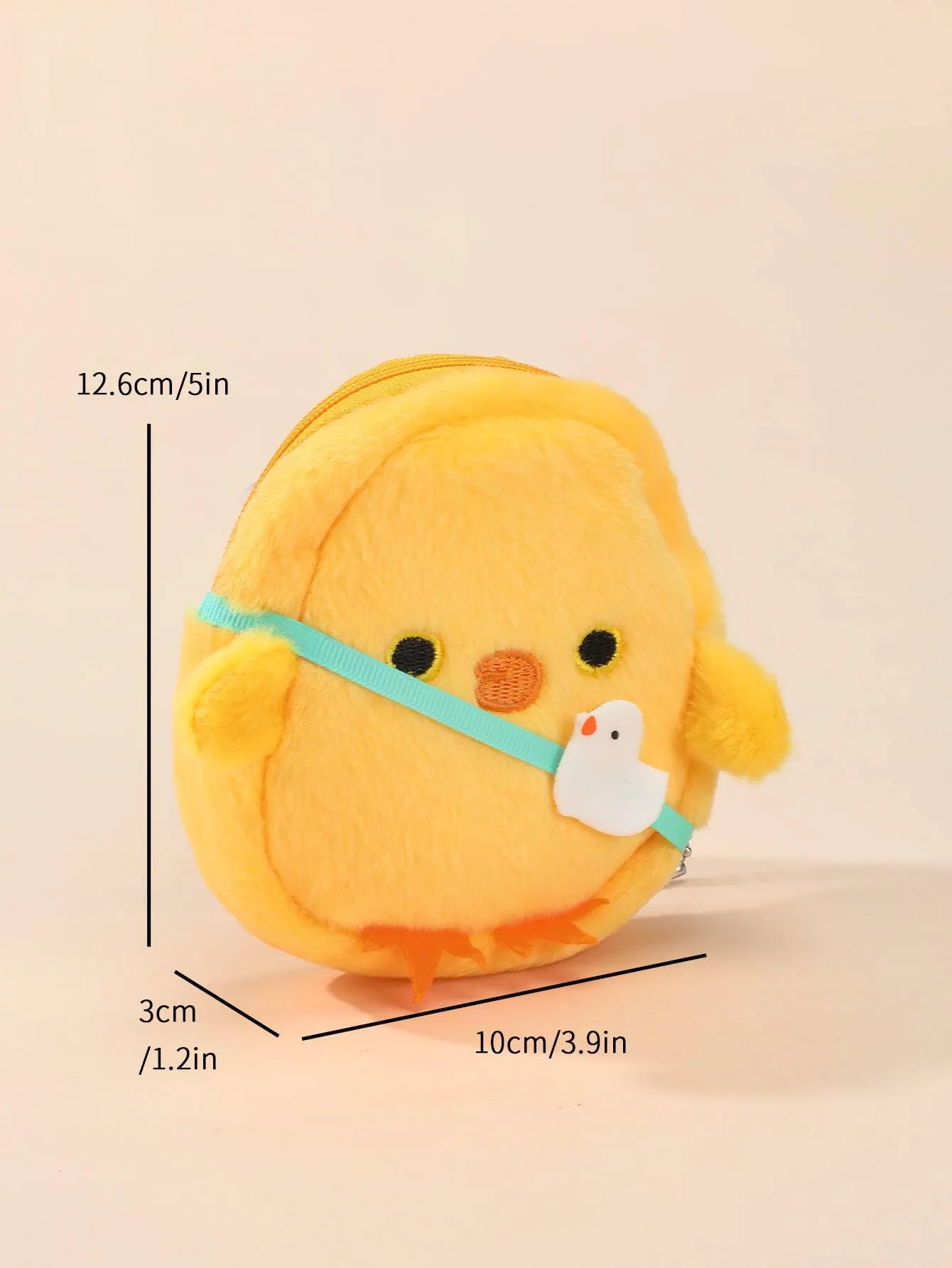 14861 2b-02-17 Monedero Diseño Pollito 1 Pza