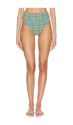 BEACH RIOT Highway Bikini Bottom in Blue