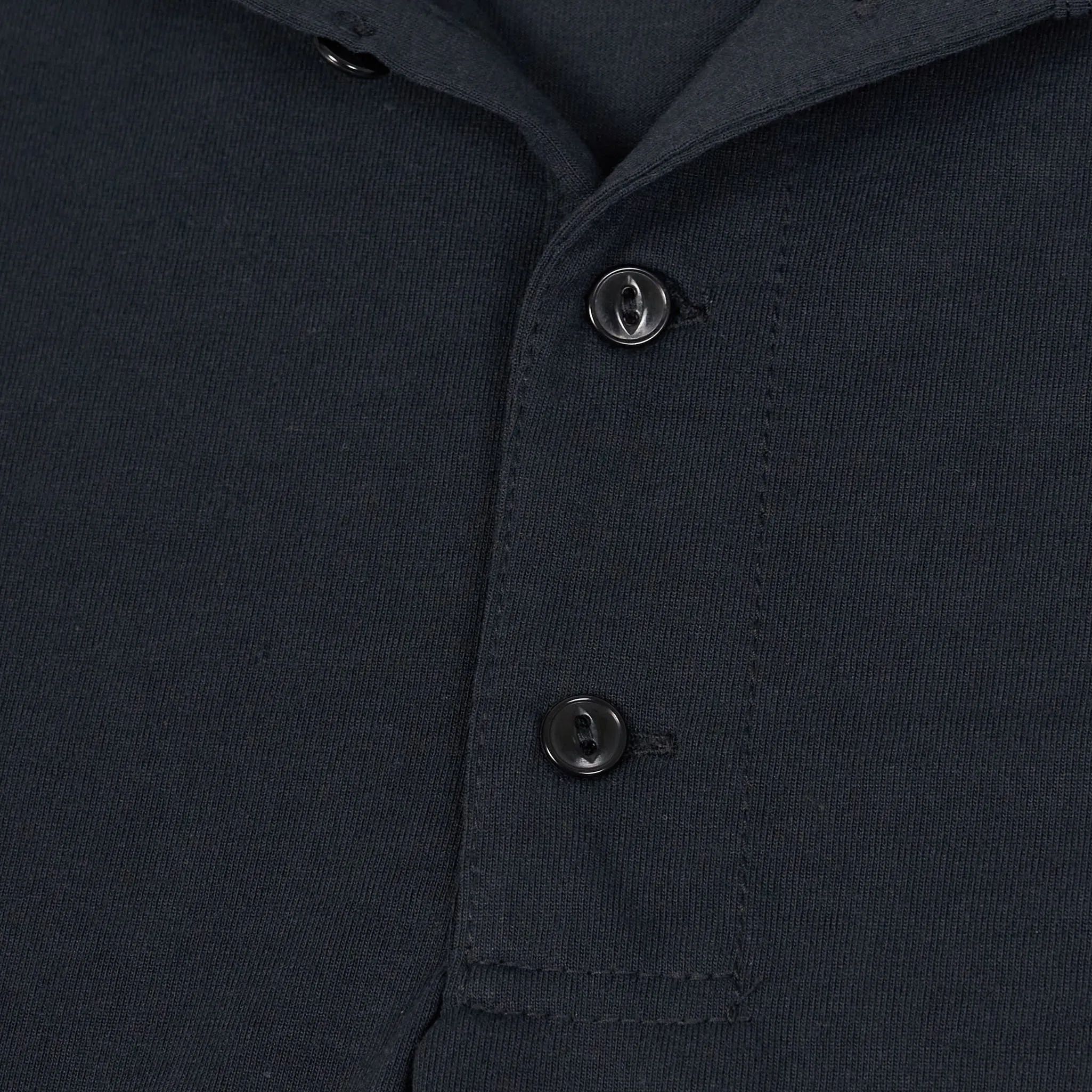 Black Sign Short Sleeve Henley T-Shirt