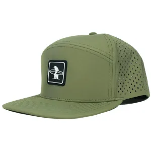 Cormorant Performance Snapback Hat (Navy or Sage)