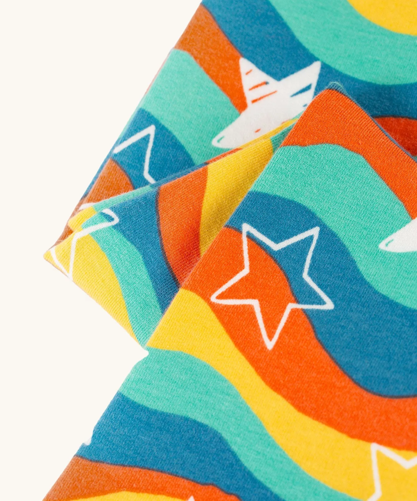 Frugi Cosy Leggings - Wavy Stars