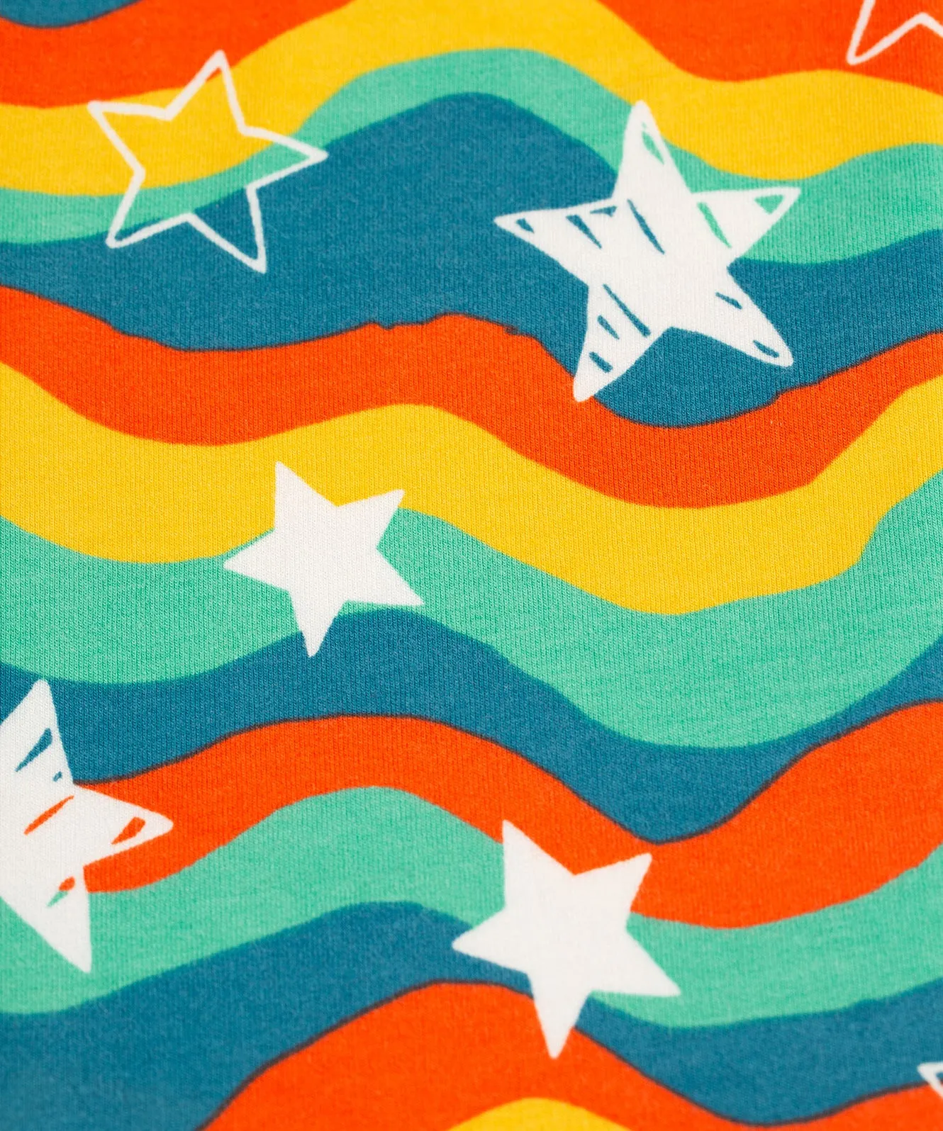 Frugi Cosy Leggings - Wavy Stars