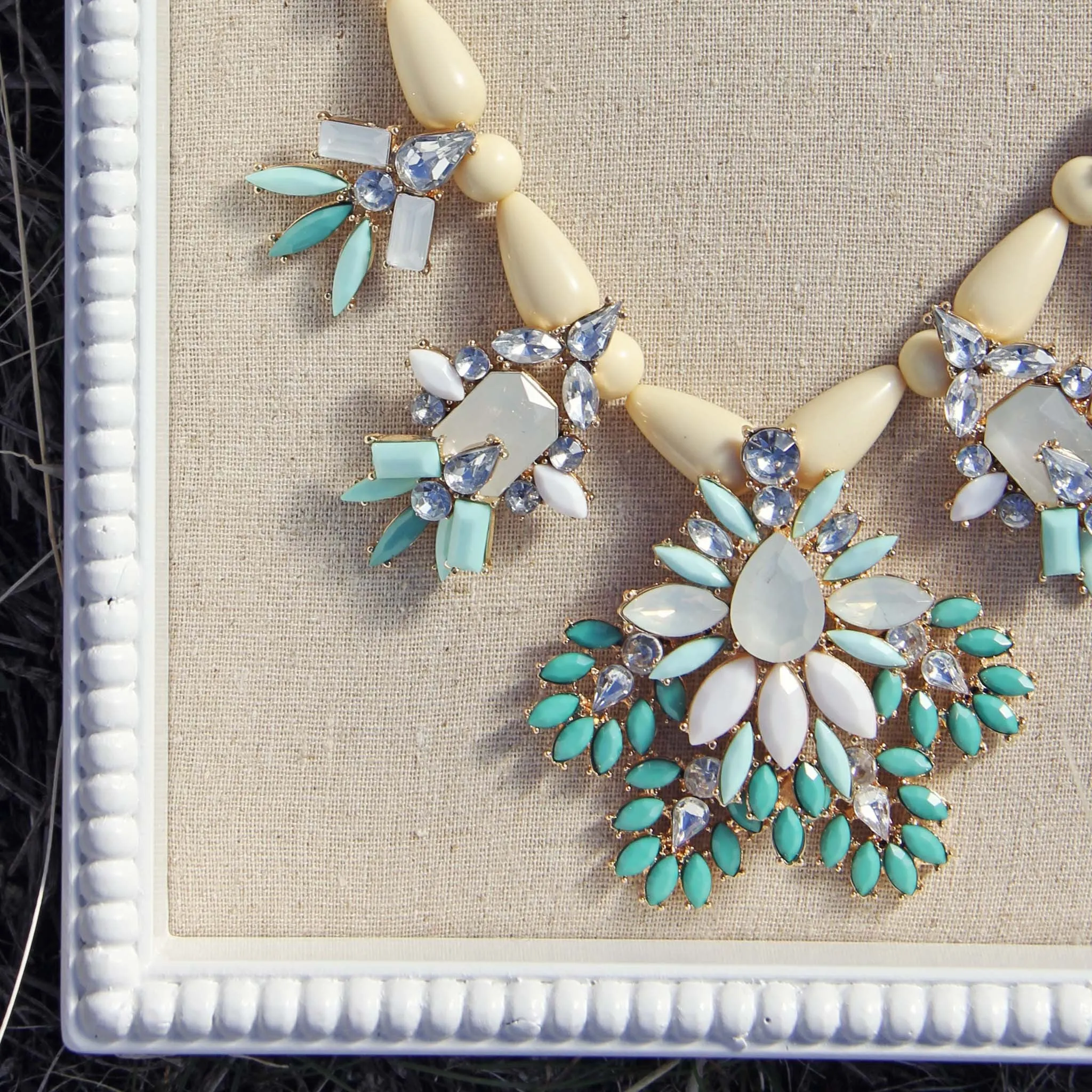 Hive & Honey Necklace in Turquoise