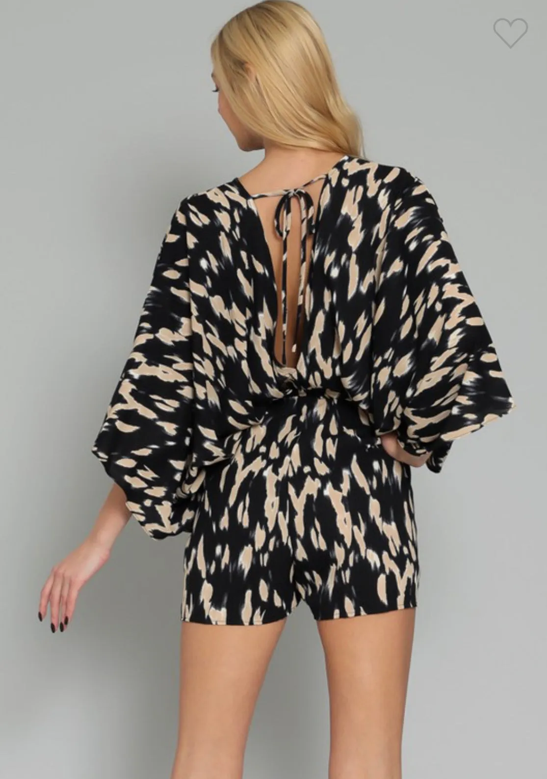 Kimono Sleeve Romper