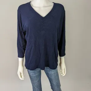 Lauren Ralph Lauren Blue Shirt 1X