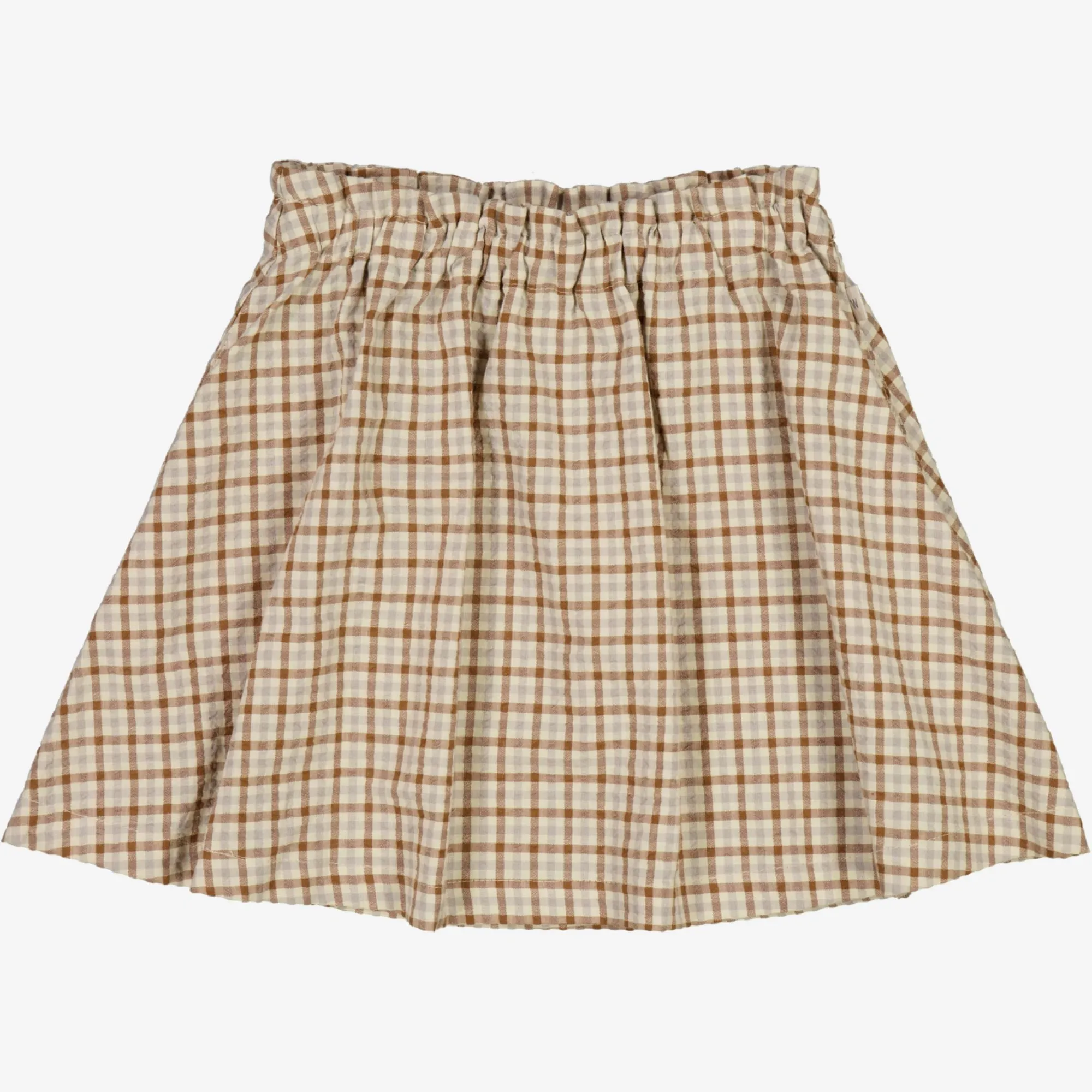 Nederdel Alisa - golden dove check