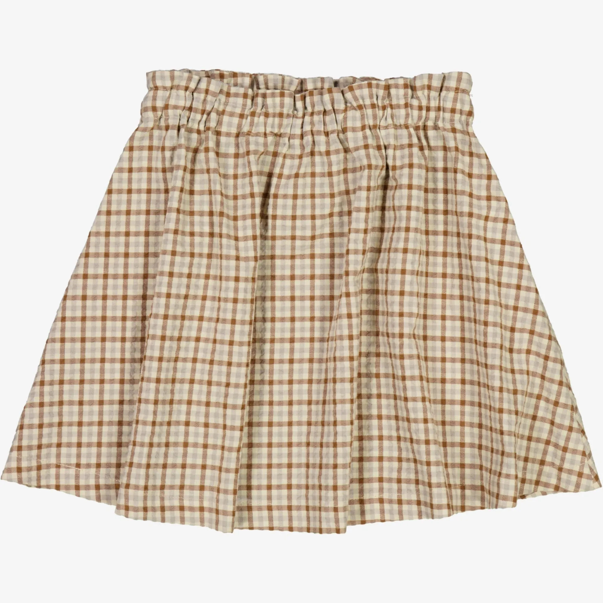 Nederdel Alisa - golden dove check