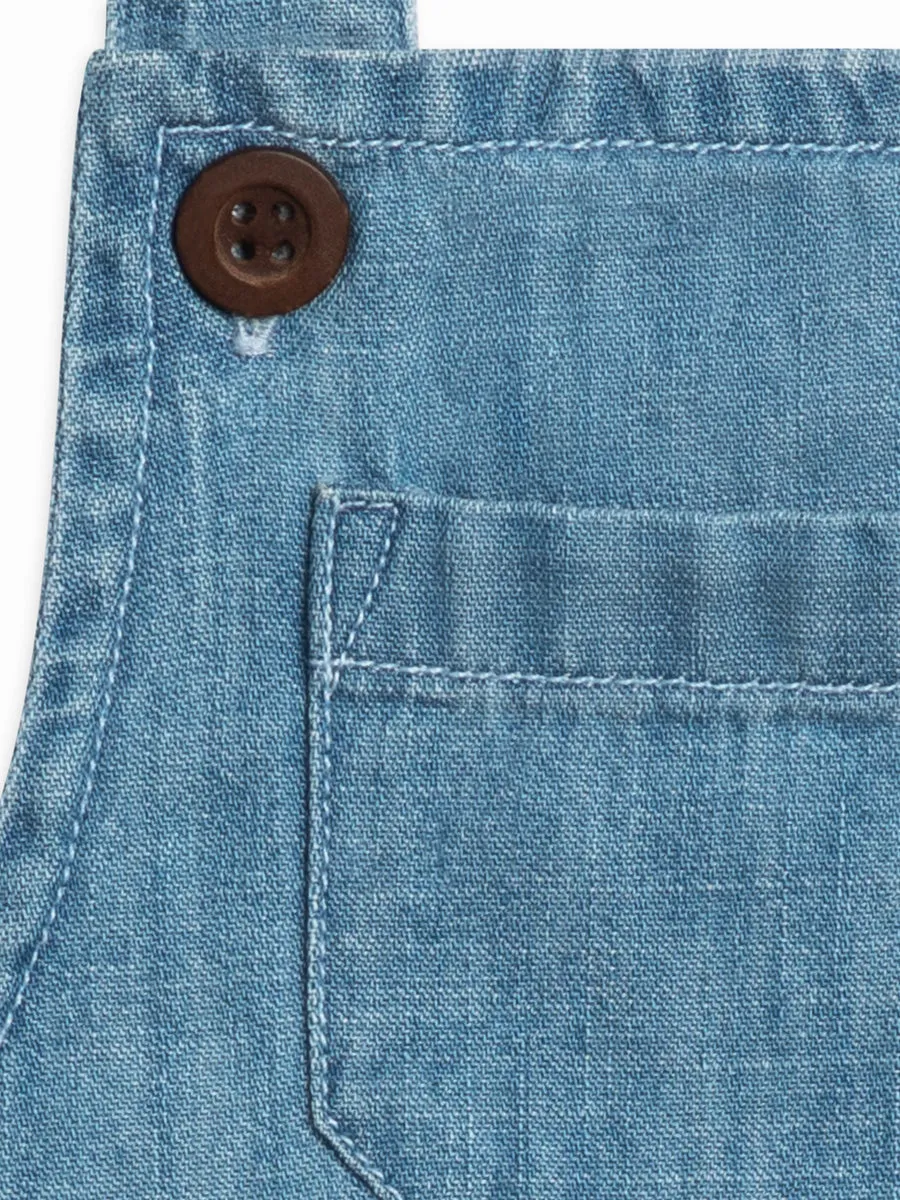 Noe Chambray Bubble Overall