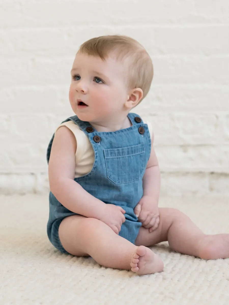 Noe Chambray Bubble Overall