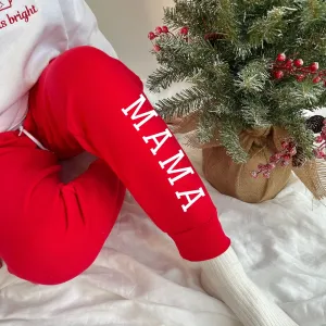 Personalized Bella and Canvas Christmas Joggers