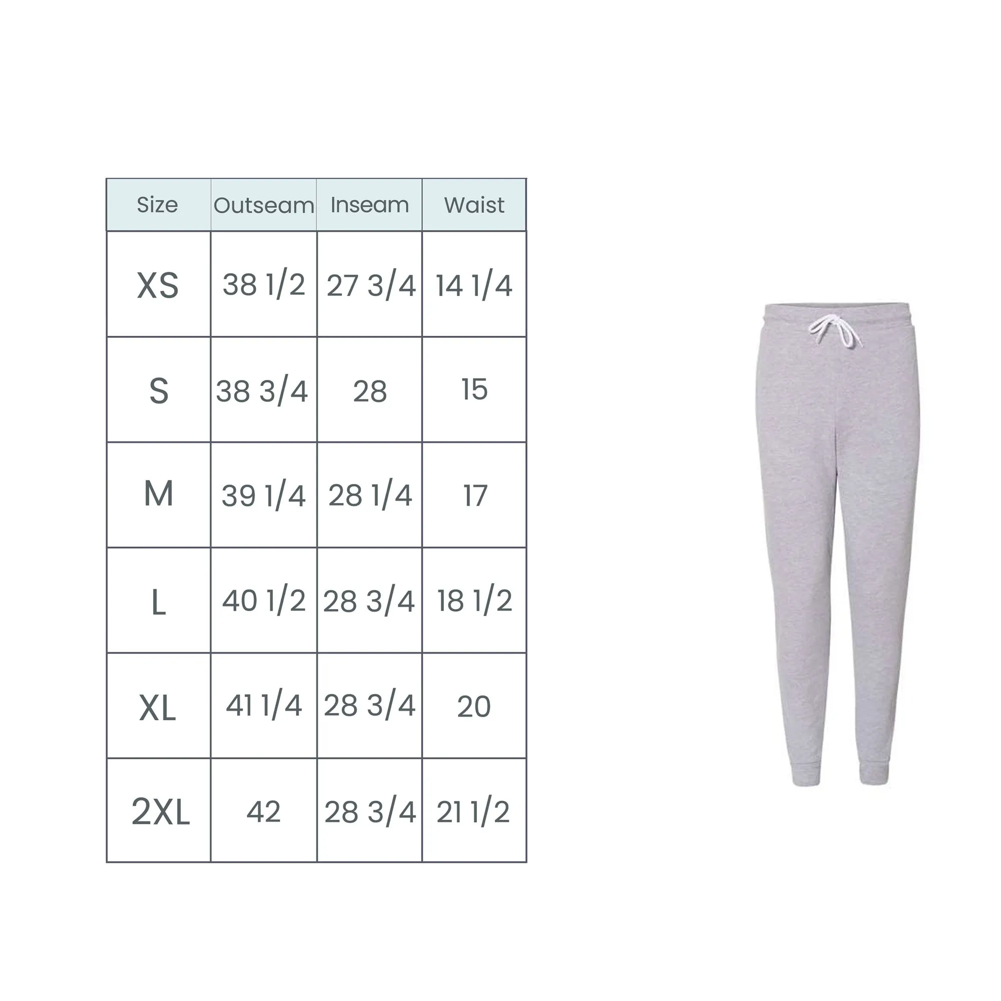 Personalized Bella and Canvas Christmas Joggers