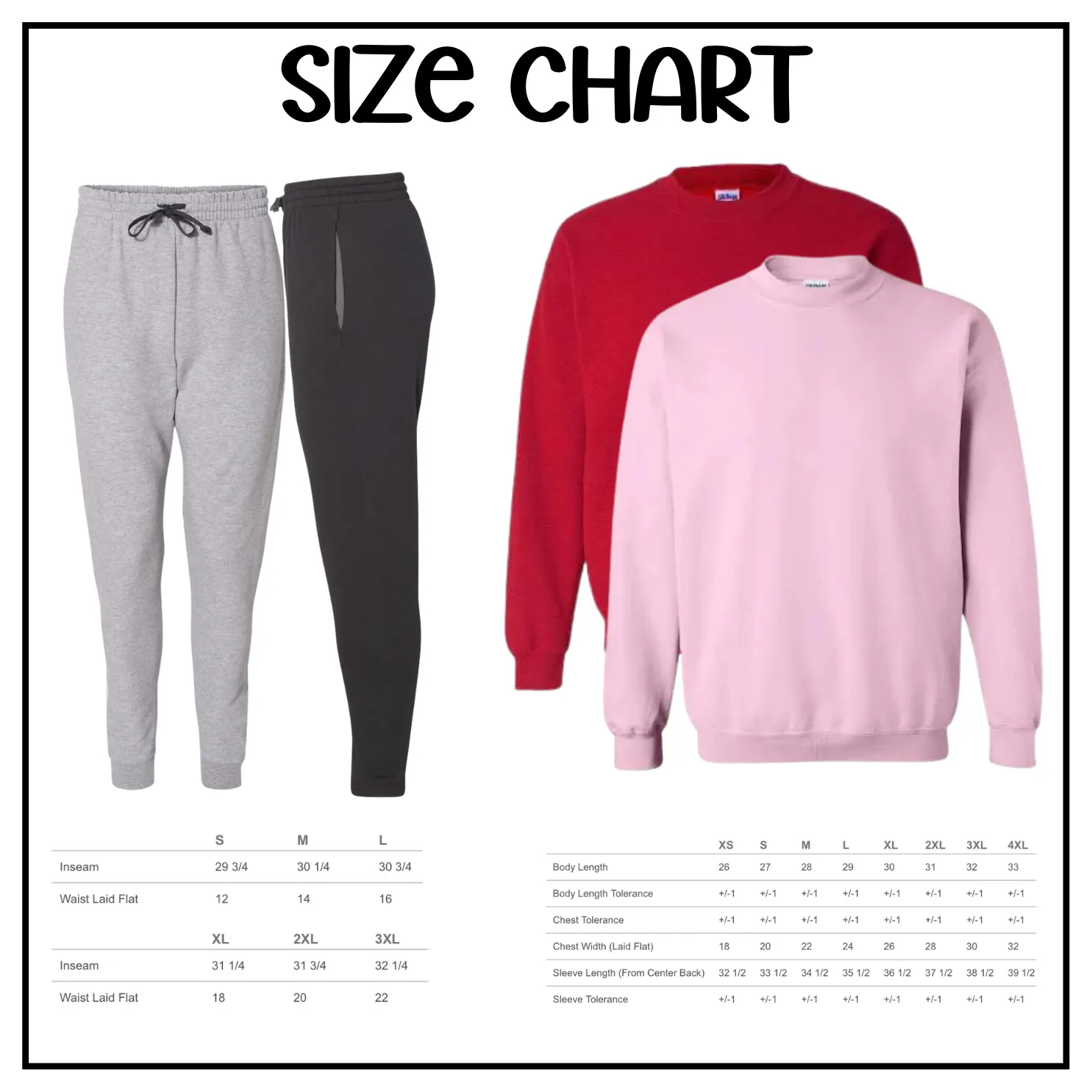 Preppy Mama Claus Crew OR Jogger - RTS