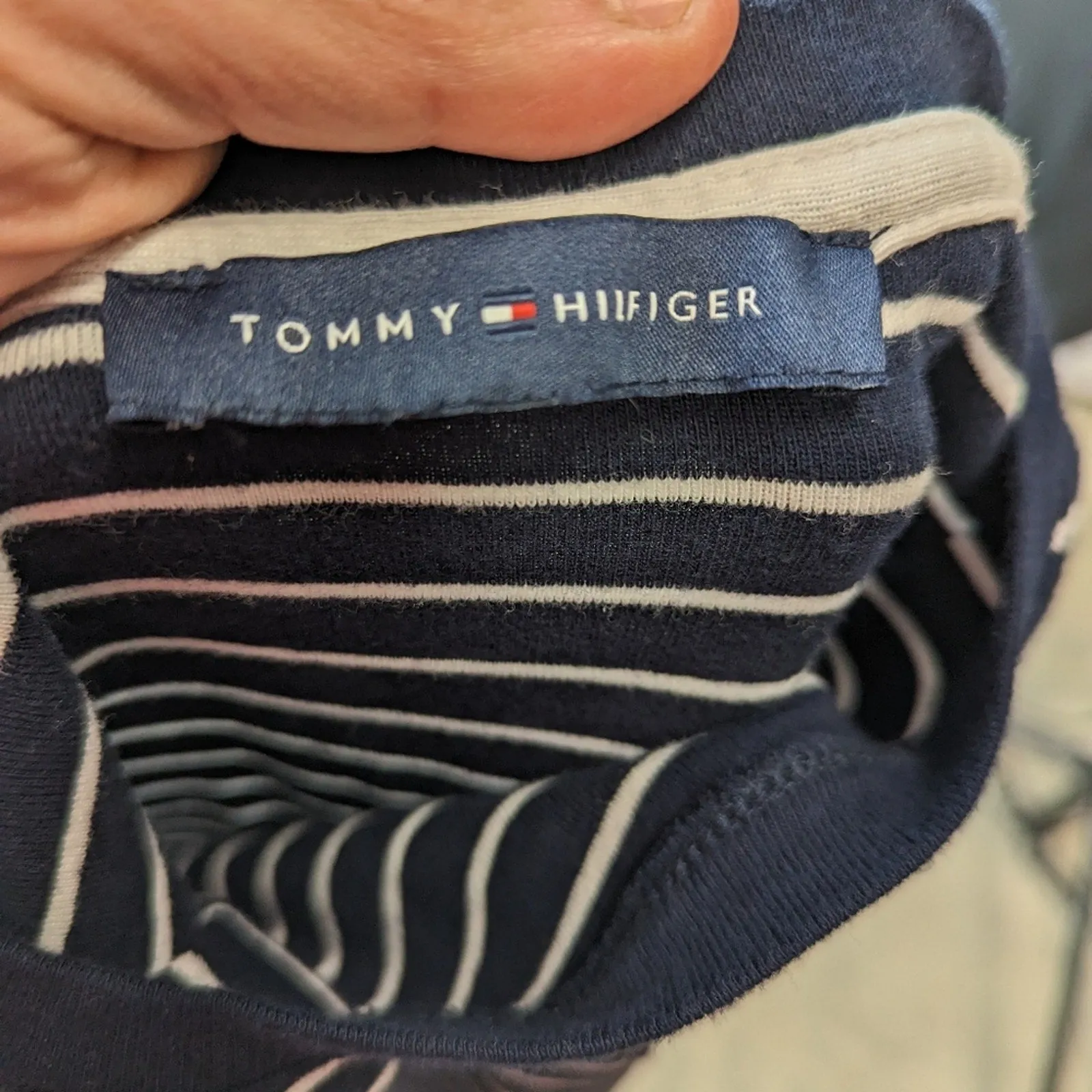 Tommy Hilfiger Striped Tee Shirt Dress S
